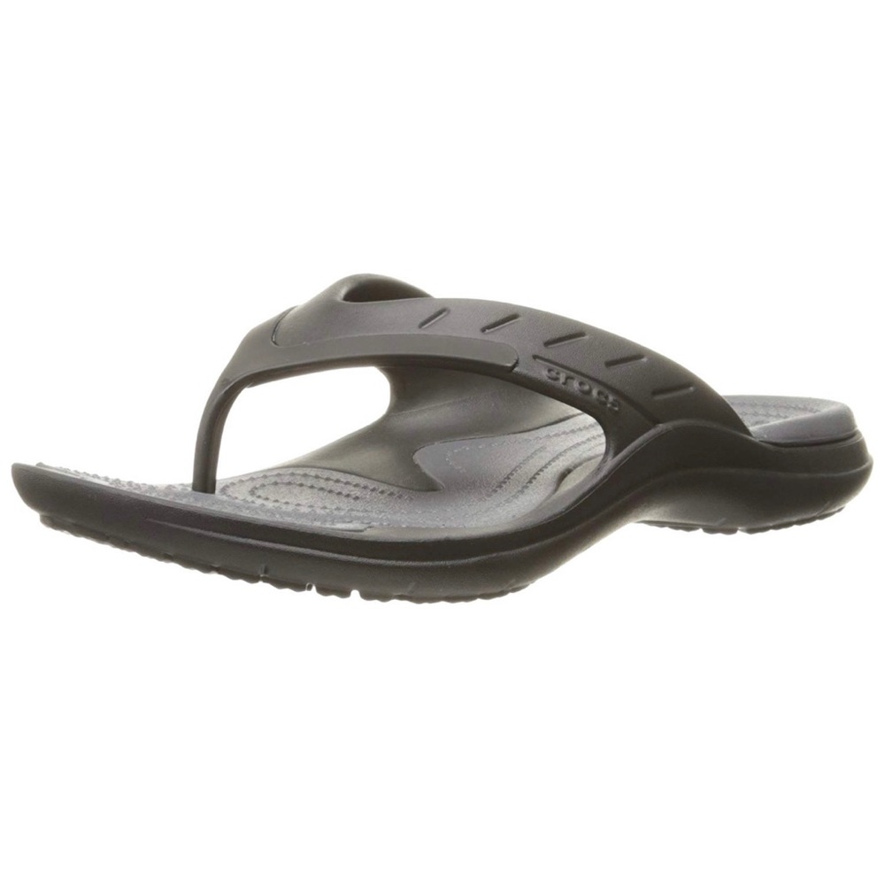 COPY - crocs Unisex Modi Sport Flip-Flop,  Black/…
